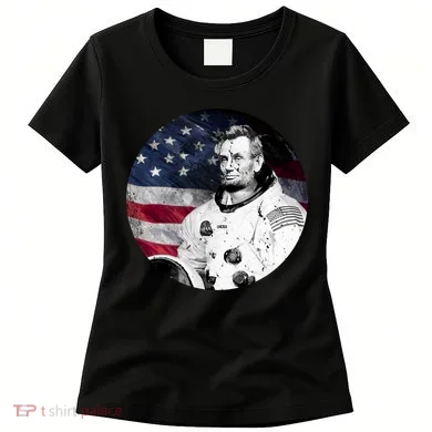 Abe Lincoln Astronaut Women's T-Shirt