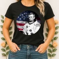 Abe Lincoln Astronaut Women's T-Shirt thumb 2