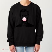 Abe Lincoln Blowing Bubble Gum Women's Sweatshirt thumb 0