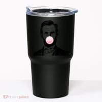 Abe Lincoln Blowing Bubble Gum Tumbler thumb 0