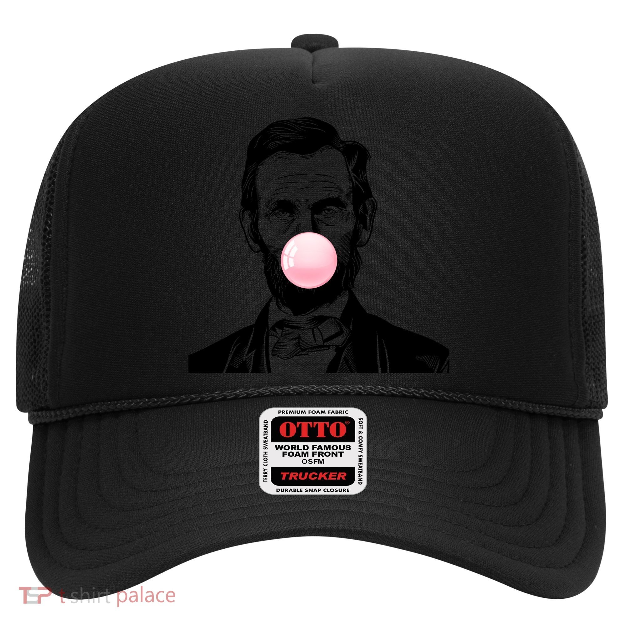 Abe Lincoln Blowing Bubble Gum Hat
