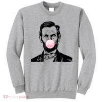 Abe Lincoln Blowing Bubble Gum Sweatshirt thumb 0