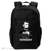 Abe Lincoln Is My Homeboy Backpack thumb 0