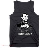 Abe Lincoln Is My Homeboy Tank Top thumb 0