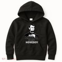 Abe Lincoln Is My Homeboy Kids Hoodie thumb 0