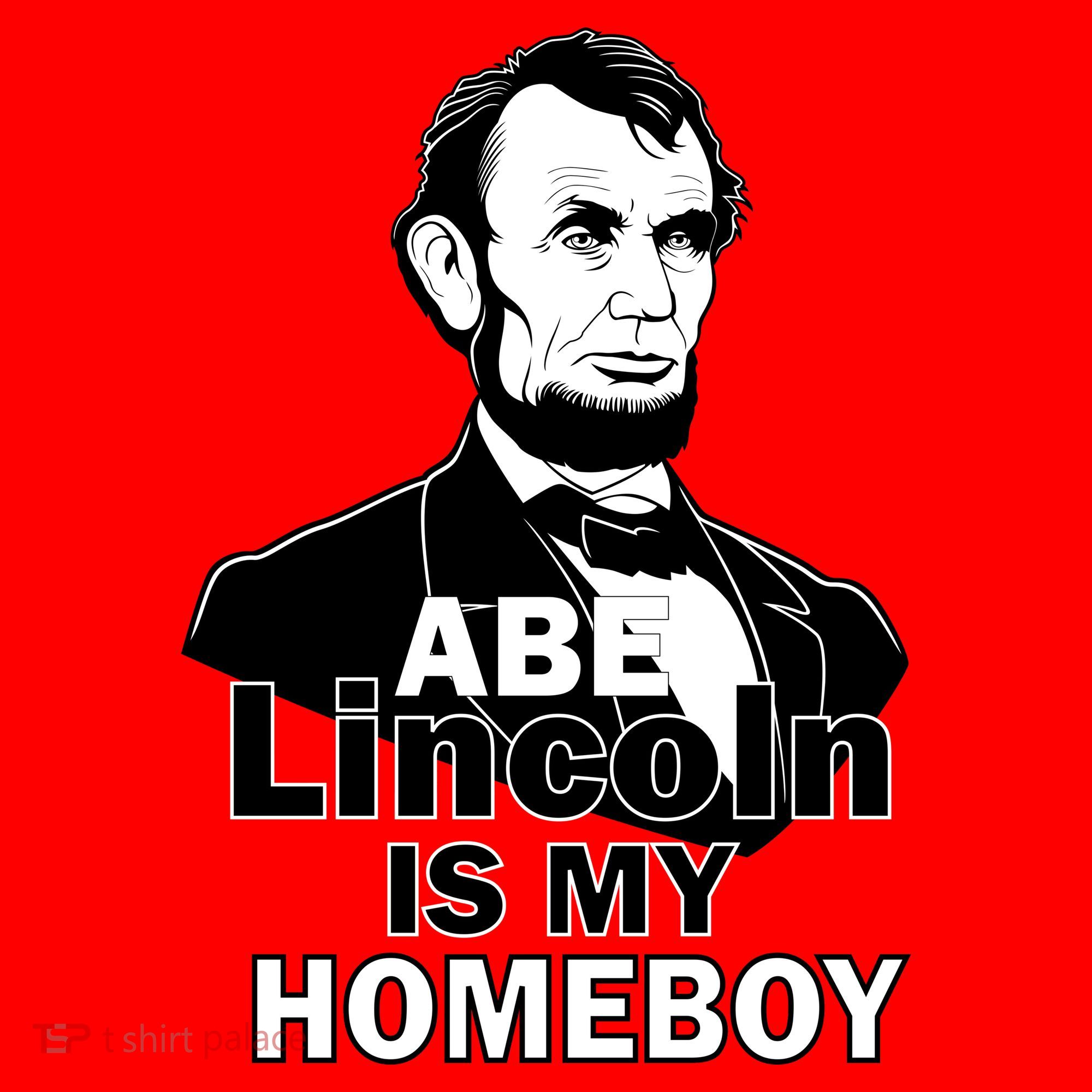 Abe Lincoln Is My Homeboy Santa Hat