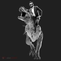 Abe Lincoln Riding A Dinosaur Beanie thumb 2