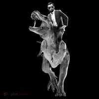 Abe Lincoln Riding A Dinosaur Tank Top thumb 6