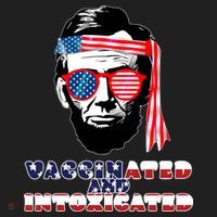 Abe Lincoln Vaccinated & Intoxicated Women's Sweatshirt thumb 2