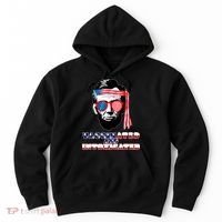 Abe Lincoln Vaccinated & Intoxicated Hoodie thumb 0