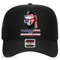 Abe Lincoln Vaccinated & Intoxicated Hat thumb 0
