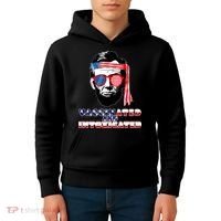 Abe Lincoln Vaccinated & Intoxicated Kids Hoodie thumb 4