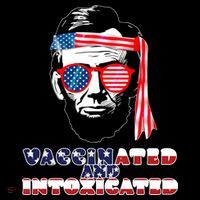 Abe Lincoln Vaccinated & Intoxicated Kids Hoodie thumb 5