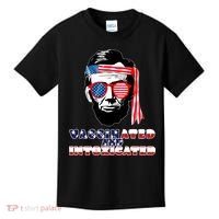 Abe Lincoln Vaccinated & Intoxicated Kids T-Shirt thumb 0