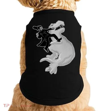 Abe Vs T-Rex Doggie Tank