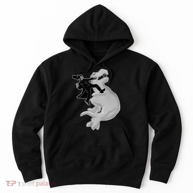 Abe Vs T-Rex Hoodie