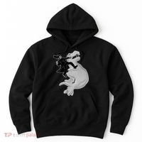 Abe Vs T-Rex Hoodie thumb 0