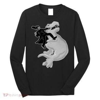 Abe Vs T-Rex Long Sleeve Shirt
