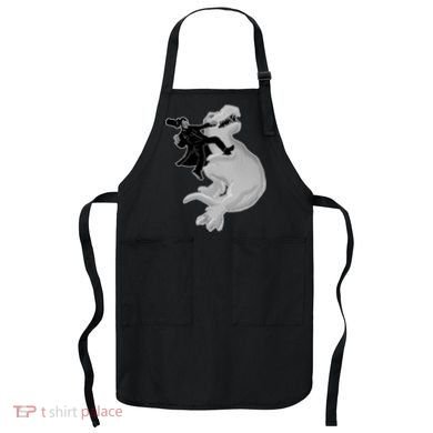 Abe Vs T-Rex Apron