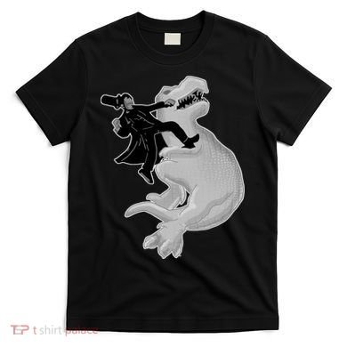 Abe Vs T-Rex T-Shirt