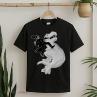 Abe Vs T-Rex T-Shirt thumb 2