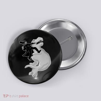 Abe Vs T-Rex Button