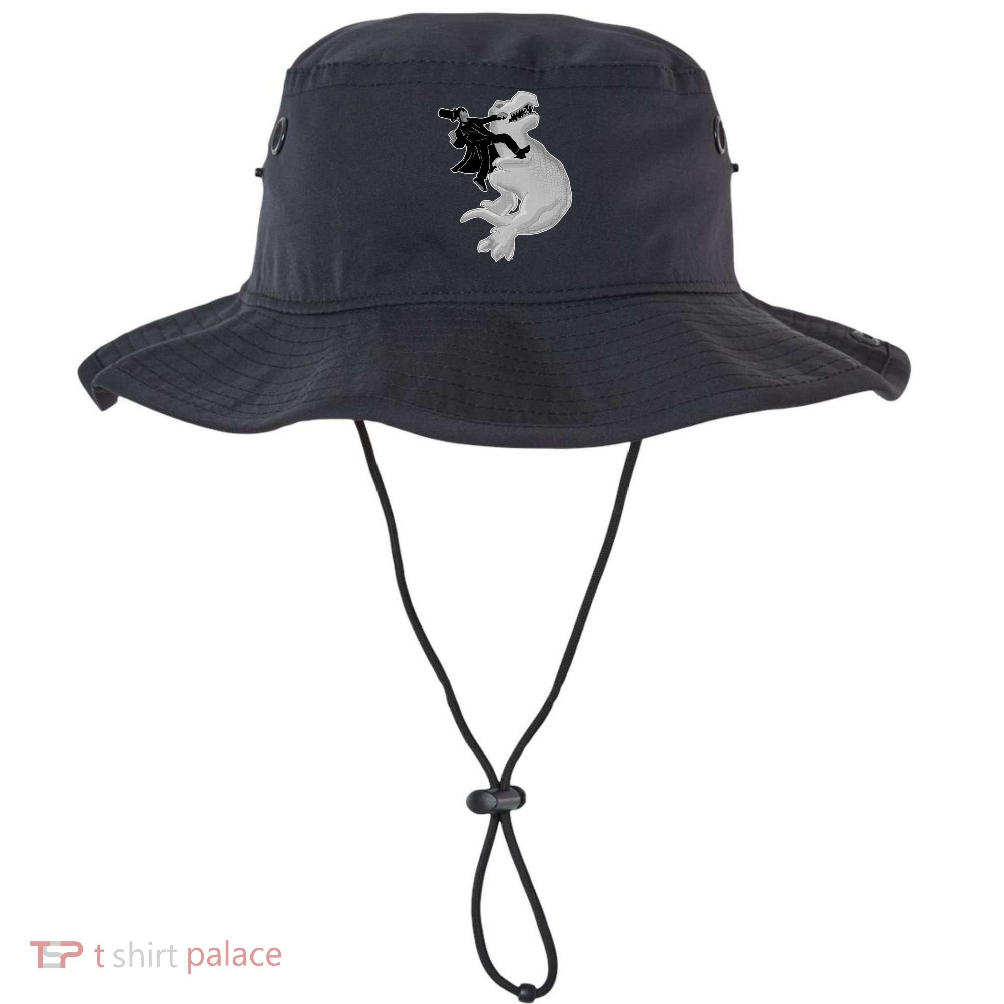 Abe Vs T-Rex Bucket Hat