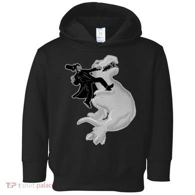 Abe Vs T-Rex Toddler Hoodie