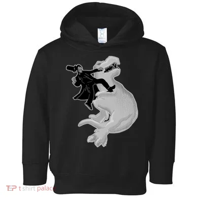 Abe Vs T-Rex Toddler Hoodie