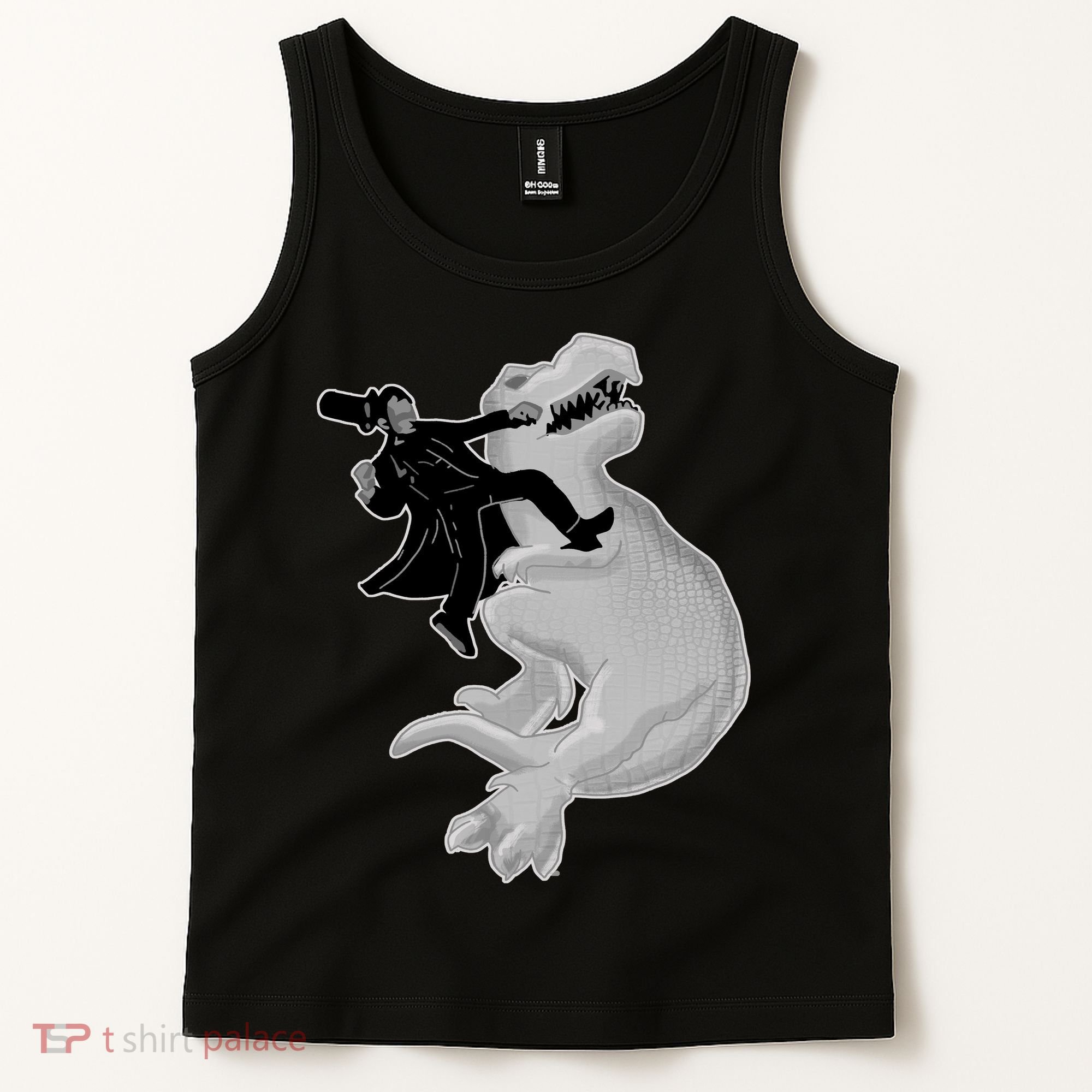 Abe Vs T-Rex Tank Top