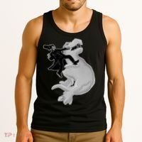 Abe Vs T-Rex Tank Top thumb 3