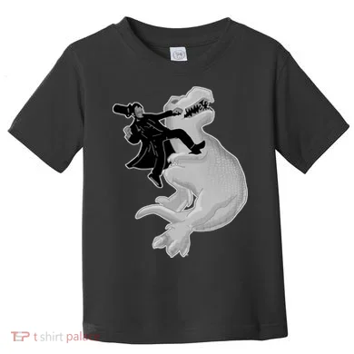 Abe Vs T-Rex Toddler T-Shirt