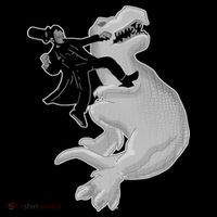 Abe Vs T-Rex Toddler T-Shirt thumb 4