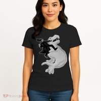 Abe Vs T-Rex Women's T-Shirt thumb 4
