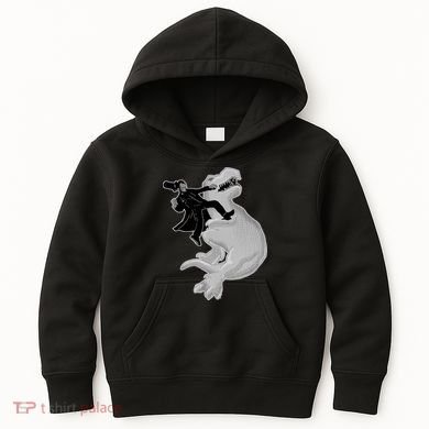 Abe Vs T-Rex Kids Hoodie
