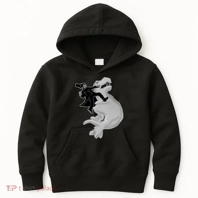 Abe Vs T-Rex Kids Hoodie