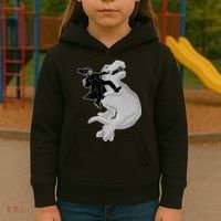 Abe Vs T-Rex Kids Hoodie thumb 3