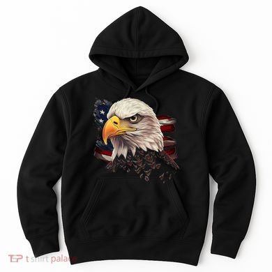 American Bald Eagle American Flag Usa Bald Eagle Hoodie