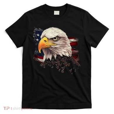 American Bald Eagle American Flag Usa Bald Eagle T-Shirt