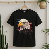 American Bald Eagle American Flag Usa Bald Eagle T-Shirt thumb 2