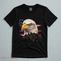 American Bald Eagle American Flag Usa Bald Eagle T-Shirt thumb 5