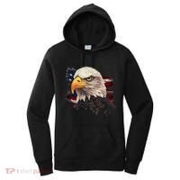 American Bald Eagle American Flag Usa Bald Eagle Women's Hoodie thumb 0