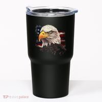 American Bald Eagle American Flag Usa Bald Eagle Tumbler thumb 0
