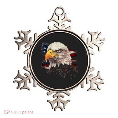 American Bald Eagle American Flag Usa Bald Eagle Ornament