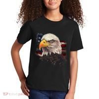 American Bald Eagle American Flag Usa Bald Eagle Kids T-Shirt thumb 2