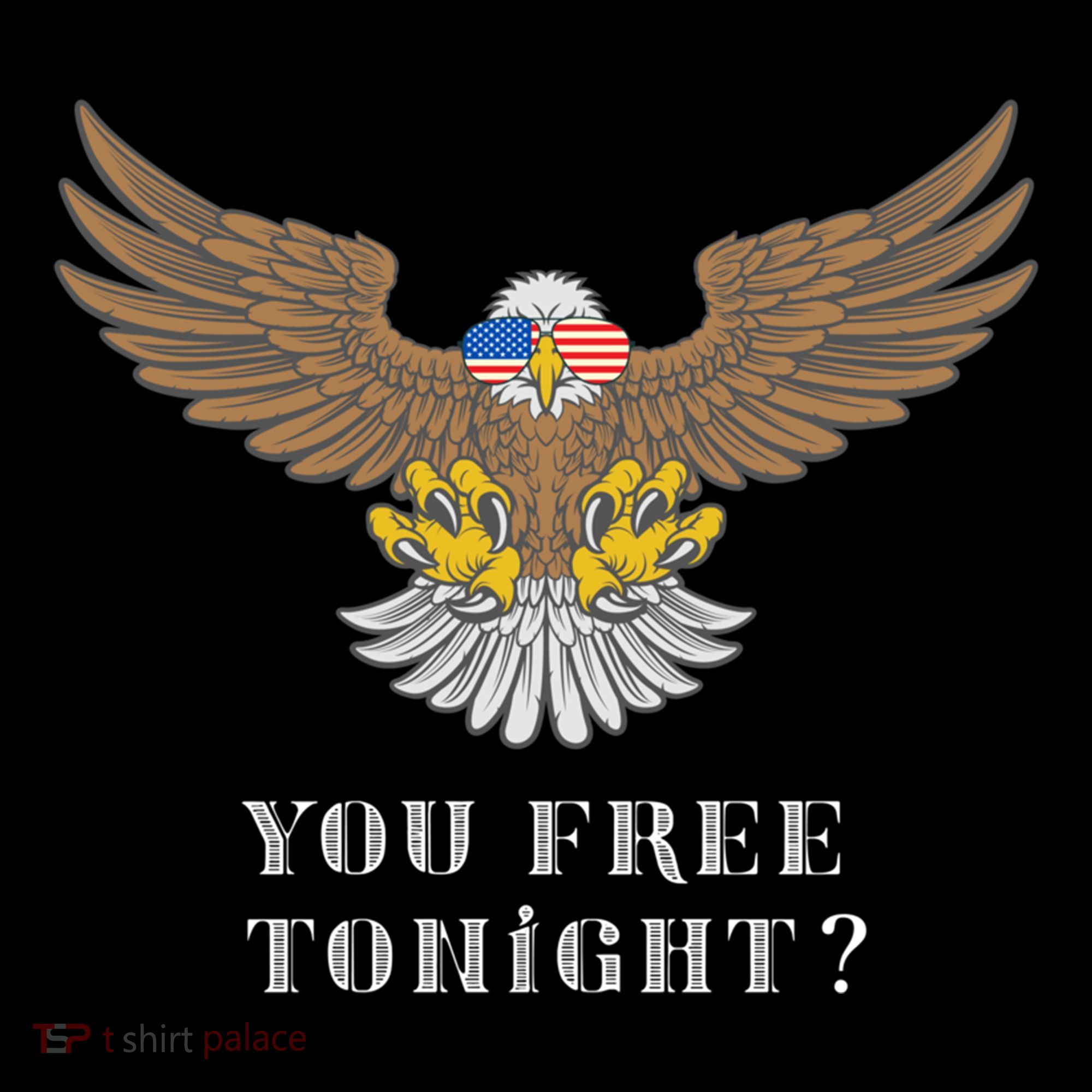 American Bald Eagle American Flag Patriotic You Free Tonight Great Gift Coffee Mug