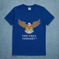 American Bald Eagle American Flag Patriotic You Free Tonight Great Gift T-Shirt thumb 5