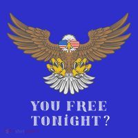 American Bald Eagle American Flag Patriotic You Free Tonight Great Gift Polo thumb 2