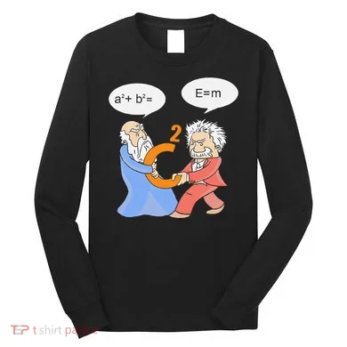 A2 B2 E Mc Funny Scientist Long Sleeve Shirt