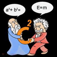 A2 B2 E Mc Funny Scientist Backpack thumb 2